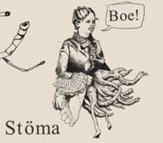 Stöma joue à se faire peur!