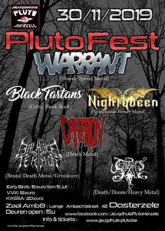Pluto Metal Fest 2019, Oosterzele - Een gevarieerd aanbod van metalstijlen, binnen een gezellige sfeer