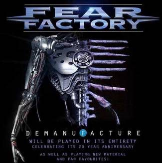 Fear Factory – ‘Demanufacture’ 20th Anniversary tour