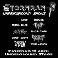 Stormram 2019 - Underground Shows - Stevige Blackened Death Metal shows!
