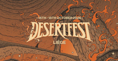 Desertfest Belgium 2026, 16 Oct – 18 Oct 26, Liège – affiche compleet