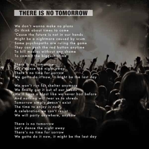 There Is No Tomorrow -single-