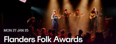 Flanders Folk Awards 2025 - Sara Salvérius &amp; SunSunSun, Spilar, FLO en Herman Dewit zijn de winnaars van de Flanders Folk Awards 2025