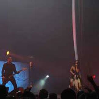 Evanescence speelt afgelijnd concert bij z’n eerste doortocht