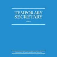 Temporary Secretary