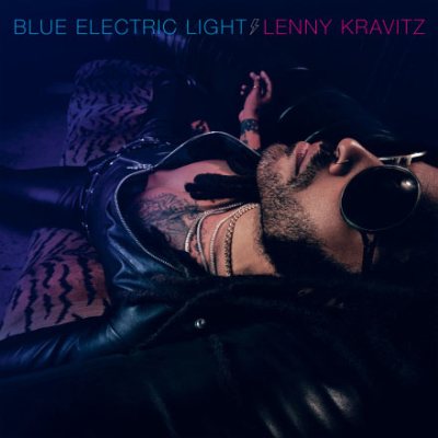 Le bleu électrique de Lenny Kravitz…