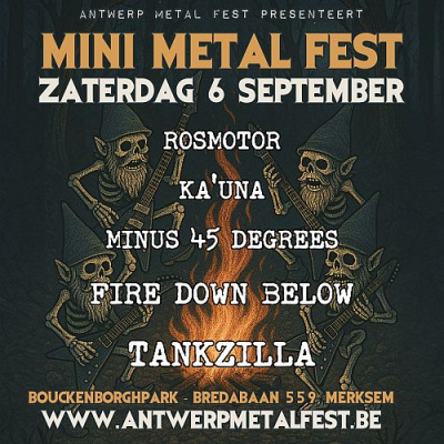 Mini Metal Fest 2025 - Stomende concerten, in een walm van pure rock-'n-roll