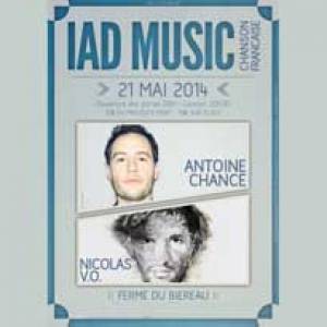 Antoine Chance et Nicolas V.O. à la Ferme du Biéreau ce 21 mai 2014 !