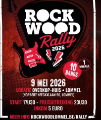 Rockwood Rally 2026 – 9 mei in het OverKop-huis Lommel