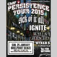 Persistence Tour 2015 : dimanche 25 janvier