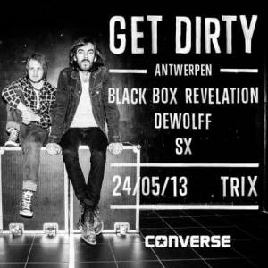 Converse viert het ‘Get Dirty’ – gevoel met exclusieve clubconcerten van drie topbands uit de Benelux