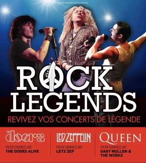 Rock Legends : Tribute Bands - Gary Mullen and The Works - Letz Zep - The Doors Alive