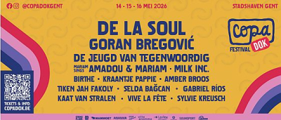 Copa DOK 2026 - 100% straffe Vlaamse frontvrouwen op 15 mei 2026